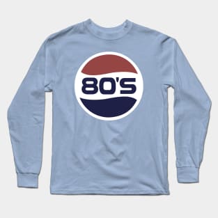 Retro logo for nostalgic 70s and 80s style Long Sleeve T-Shirt